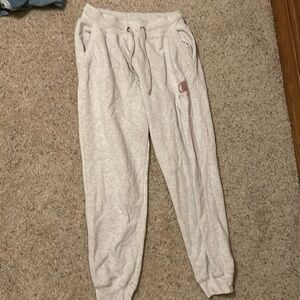 Light gray Champion women’s sweatpants size M